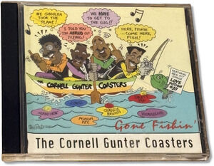 SIGNED Cornell Gunter Coasters – Gone Fishin' CD Rock & Roll R&B Doo-Wop RARE